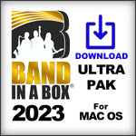 Band in a Box 2023 Ultra Pak MAC DOWNLOAD (190 GB)