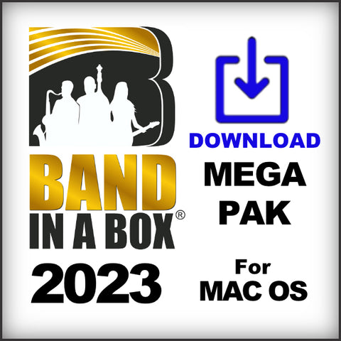 Band in a Box 2023 MEGA PAK MAC - DOWNLOAD (50 GB)