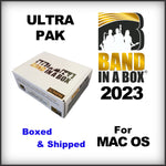 Band in a Box 2023 Ultra Pak MAC shipped on USB Hard Drive