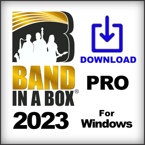 Band in a Box 2023 PRO WIN - DOWNLOAD (30 GB)
