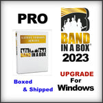 Band in a Box 2023 PRO UPGRADE for Windows - Boxed